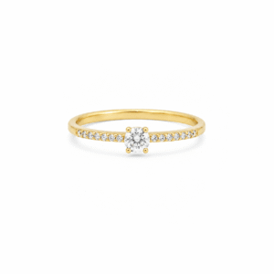 Adjustable Classic Diamond Style Ring