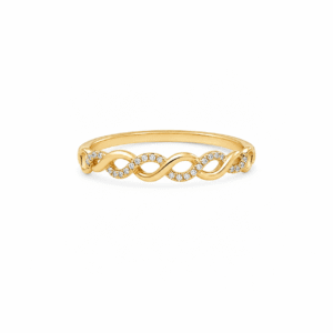 Adjustable Infinity Twist Ring