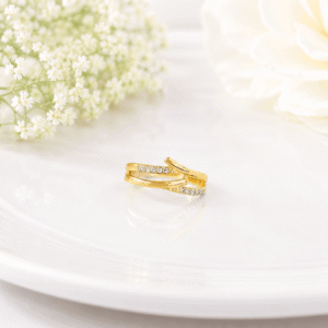 Adjustable Crystal Wrap Ring