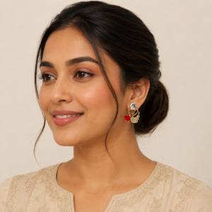 Premium Swan Stud Earrings