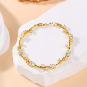 Crystal Tulip Bracelet