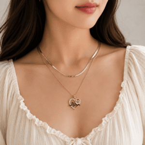 Heartbeat Layered Necklace