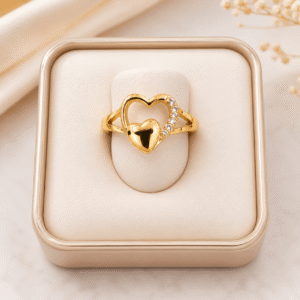Infinite Love Heart Ring