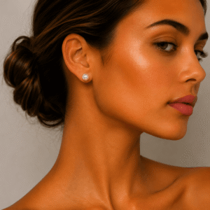 Pearl Stud Earrings