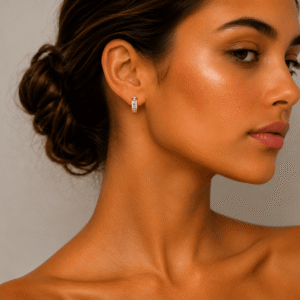 Crystal Hoop Earrings