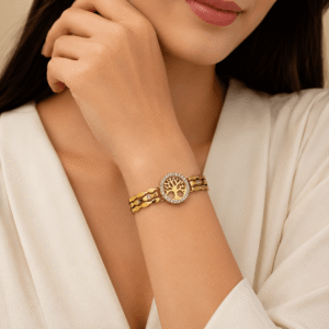 Golden Tree of Life Bracelet